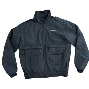 Horace Small HS3352 Insulated Bomber Sz MEDIUM LN BLACK C-RAM Reflective Lined